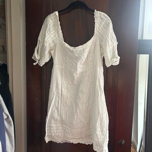 Show Me Your MuMu White Lace Dress